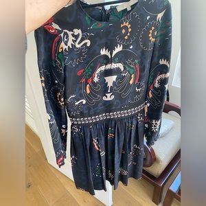 Vanessa Bruno black dress with cool design. Barely worn